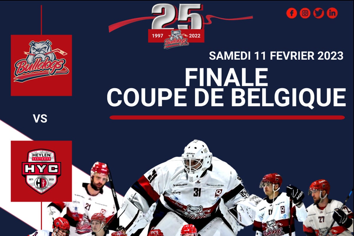 Les Bulldogs en finale de la Coupe de Belgique