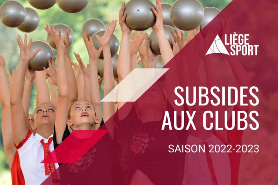 Remise des subsides aux clubs liégeois 2022-2023