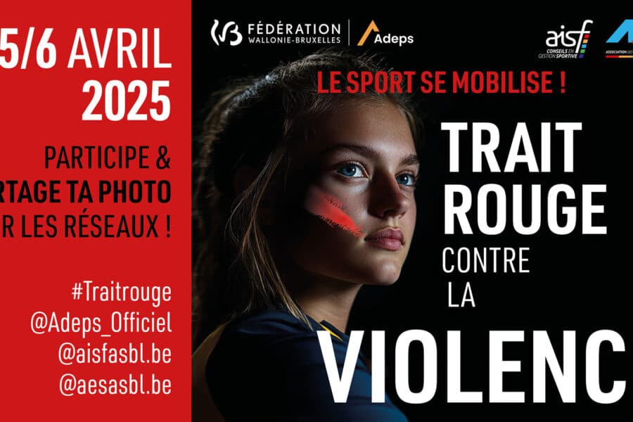 Trait rouge : mobilisation contre la violence