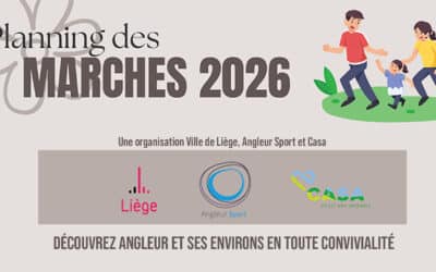 Les marches d’Angleur Sport en 2026