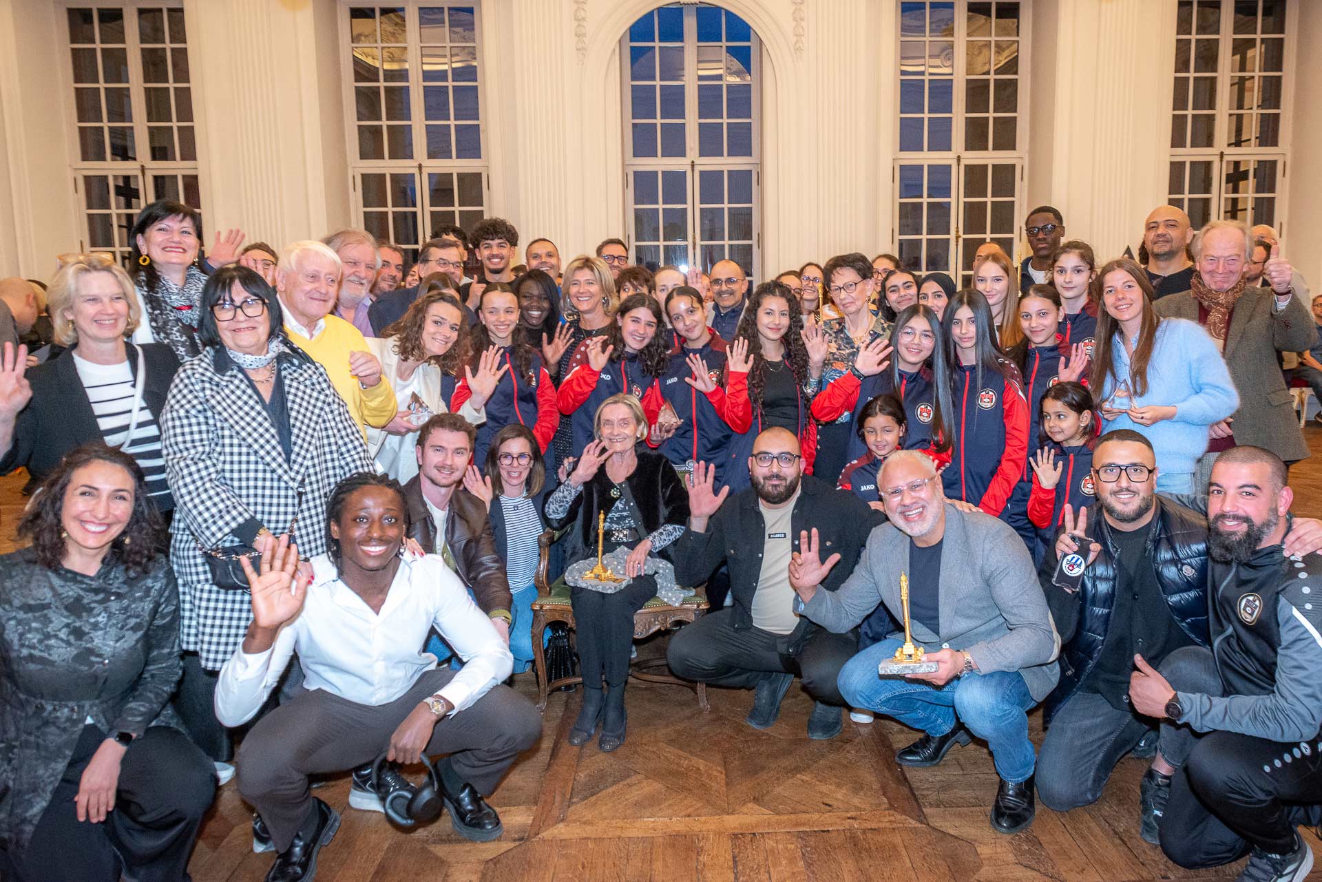 Mérites sportifs 2025, photo de groupe
